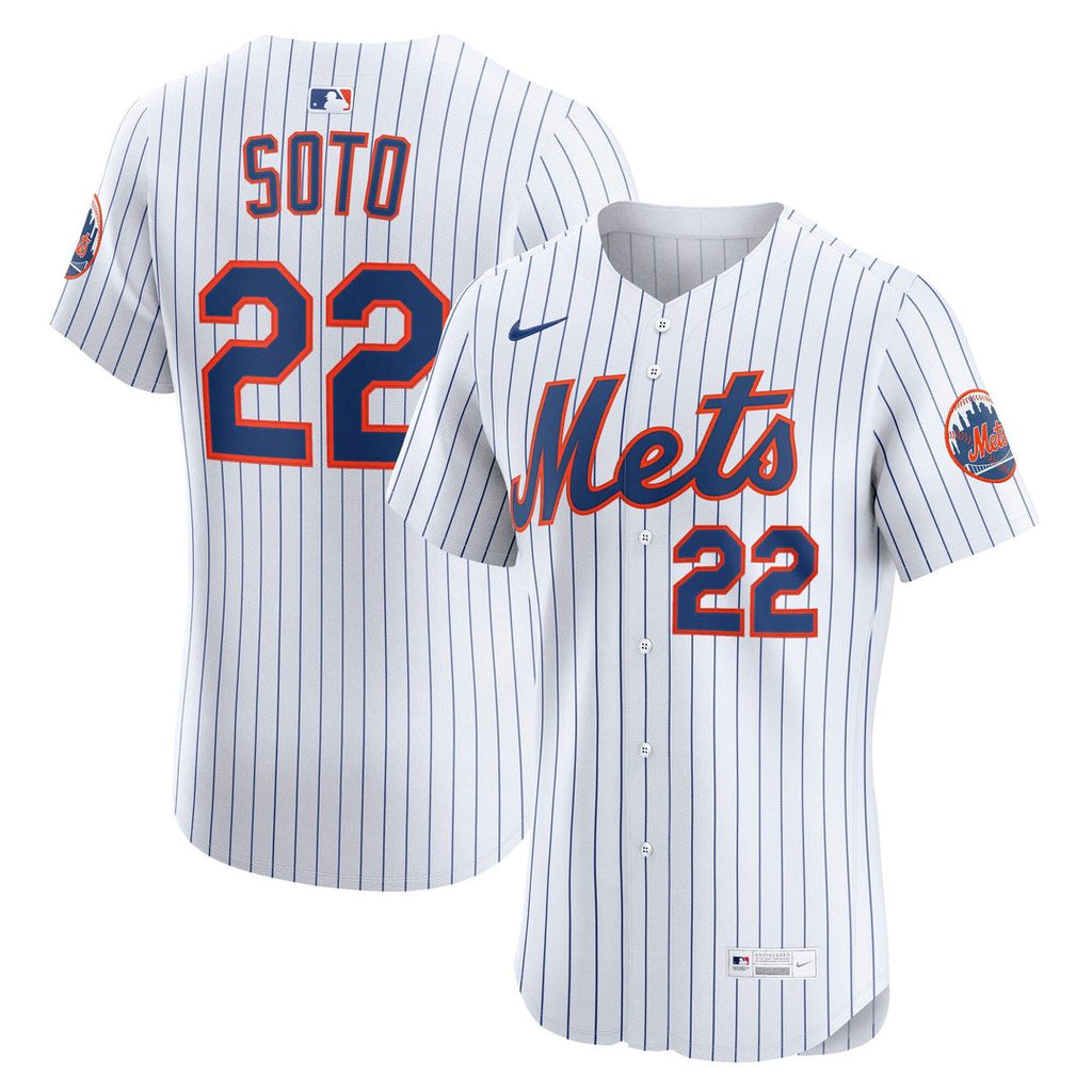Juan Soto New York Mets Home Elite Jersey - White