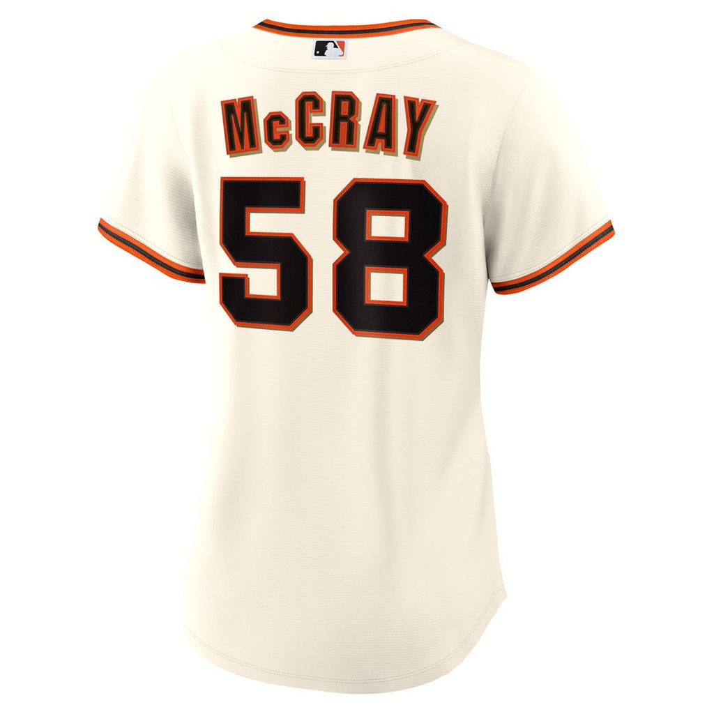 Grant McCray San Francisco Giants Women's Home Replica Jersey - Cream