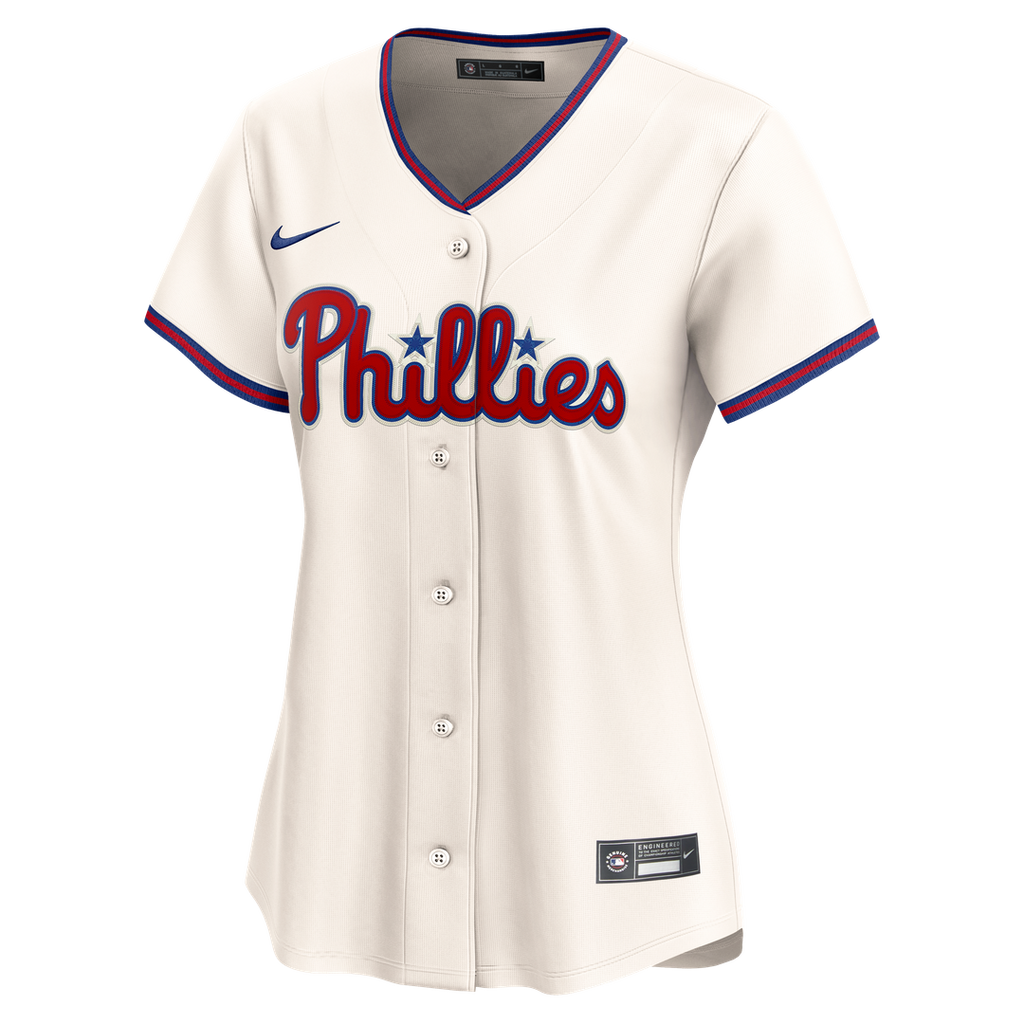 Ryan Howard Philadelphia Phillies Women's Alternate 2 Limited Jersey - Cream
