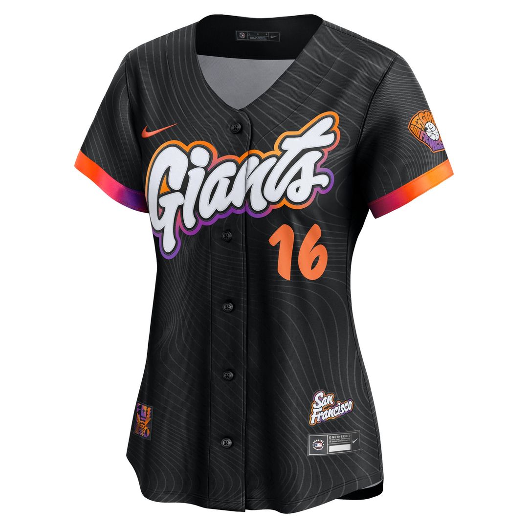 Rafael Devers San Francisco Giants Women's 2025 City Connect Limited Player Jersey - Black