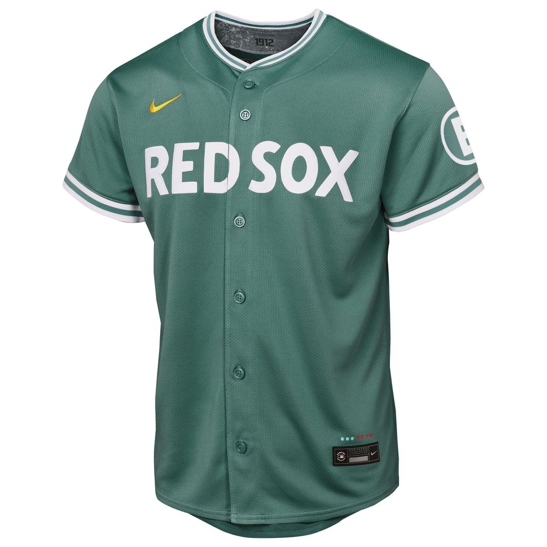 Boston Red Sox Youth 2025 City Connect Limited Jersey - Green