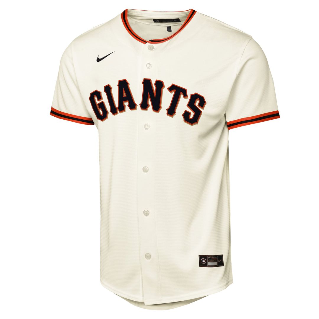 Matt Chapman San Francisco Giants Youth Home Baseline Jersey - White