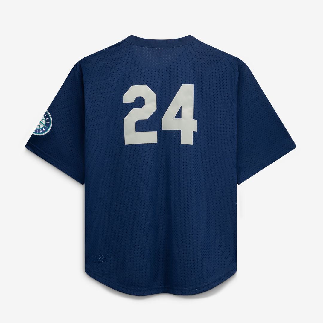 Ken Griffey Jr. Seattle Mariners Big & Tall Cooperstown Collection Mesh Batting Practice Jersey - Royal