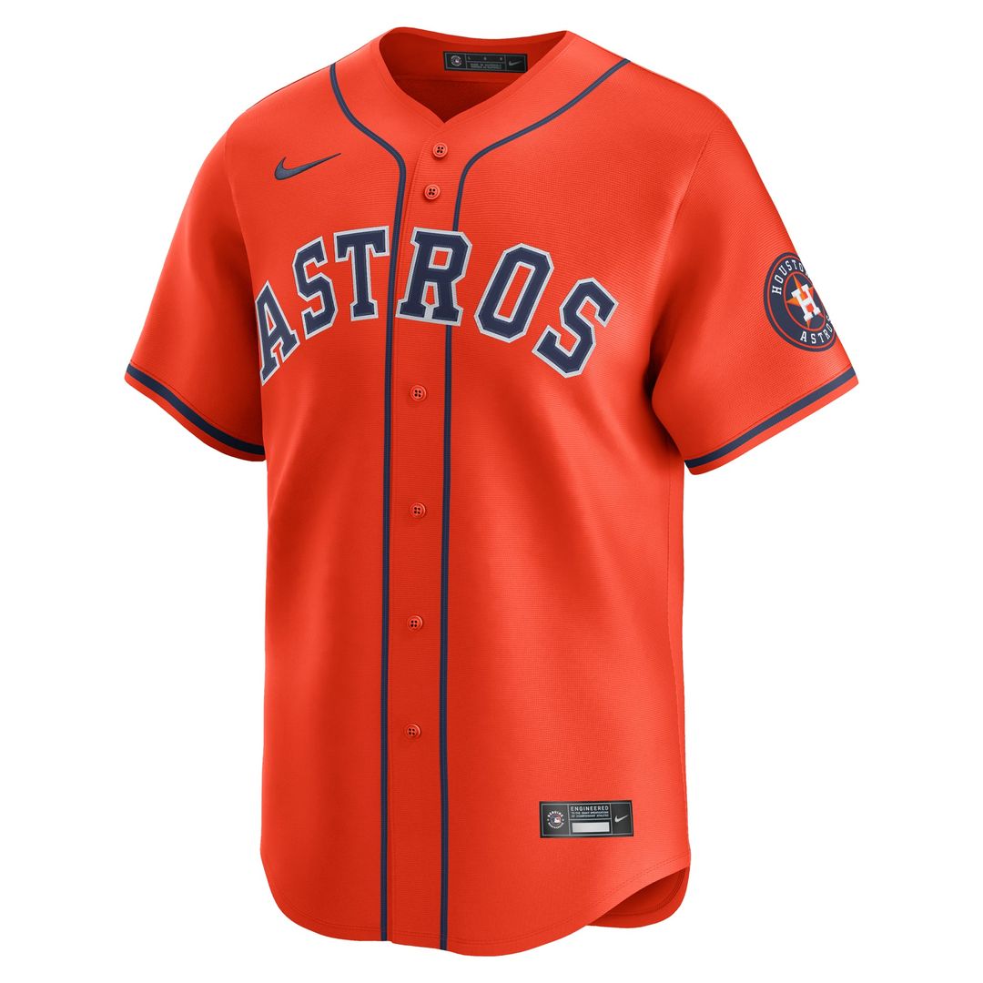 Houston Astros Alternate Limited Jersey - Orange