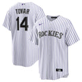 Ezequiel Tovar Colorado Rockies Home Replica Jersey - White