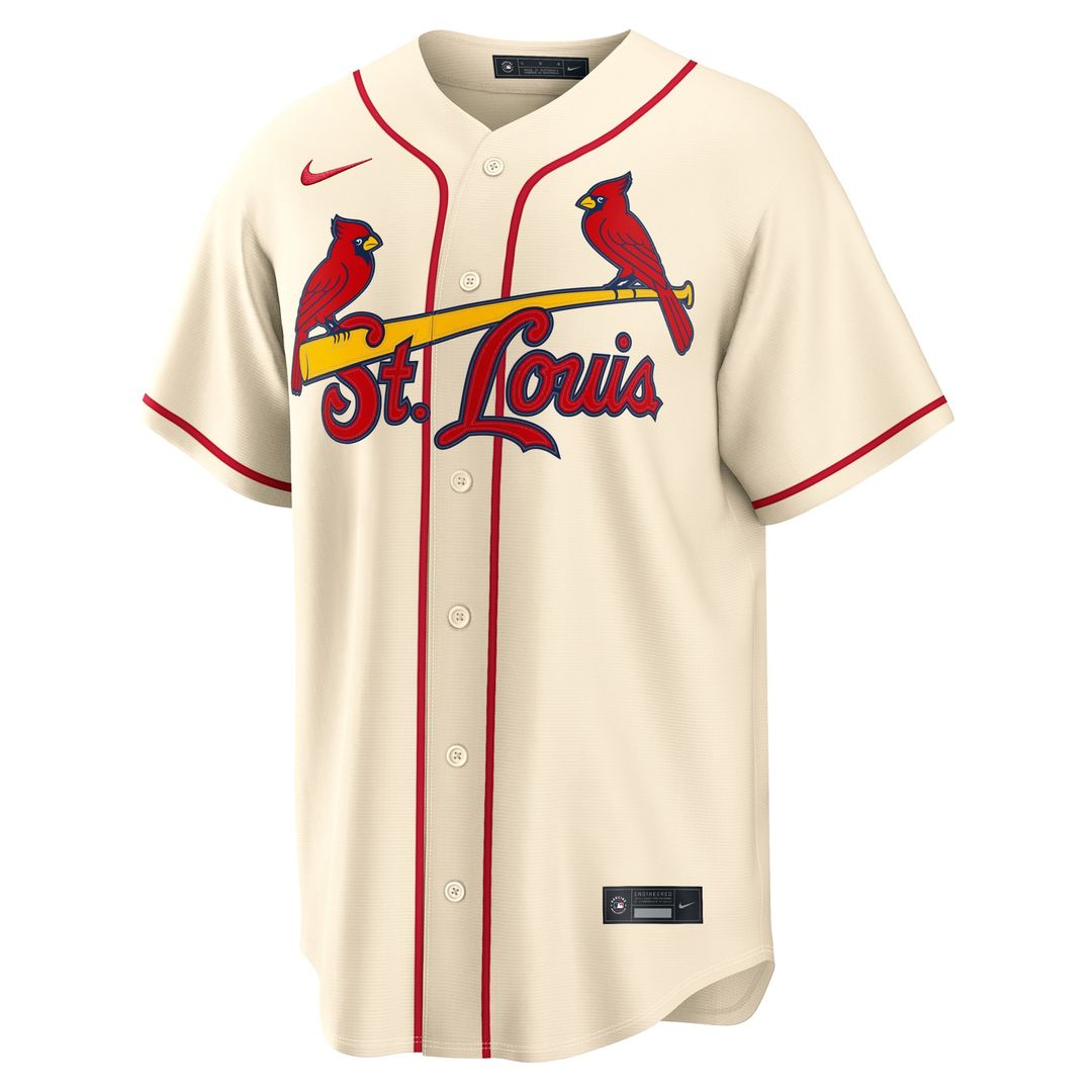 Masyn Winn St. Louis Cardinals Alternate Replica Jersey - Cream