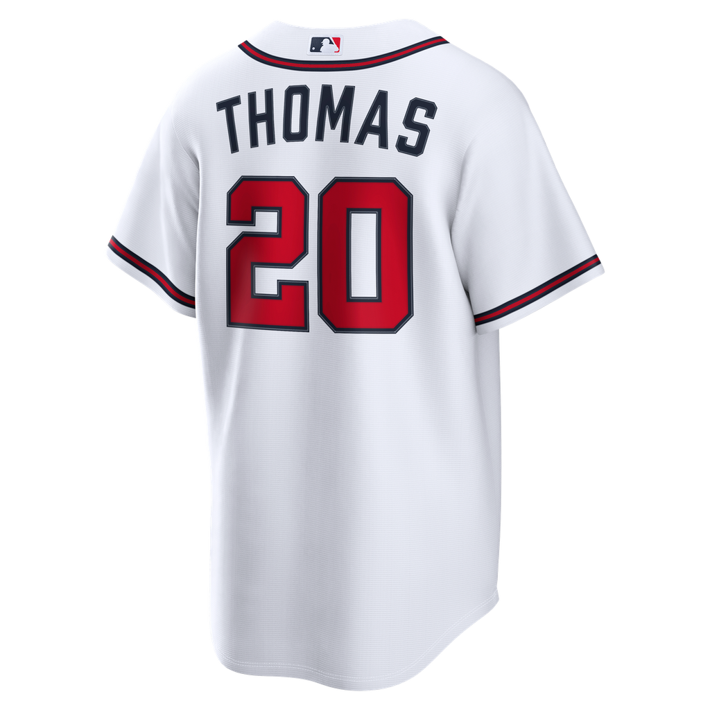 Lane Thomas Atlanta Braves Home Replica Jersey - White