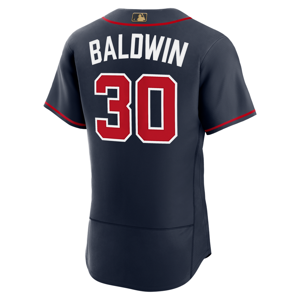 Drake Baldwin Atlanta Braves MLB Awards Authentic Jersey - White
