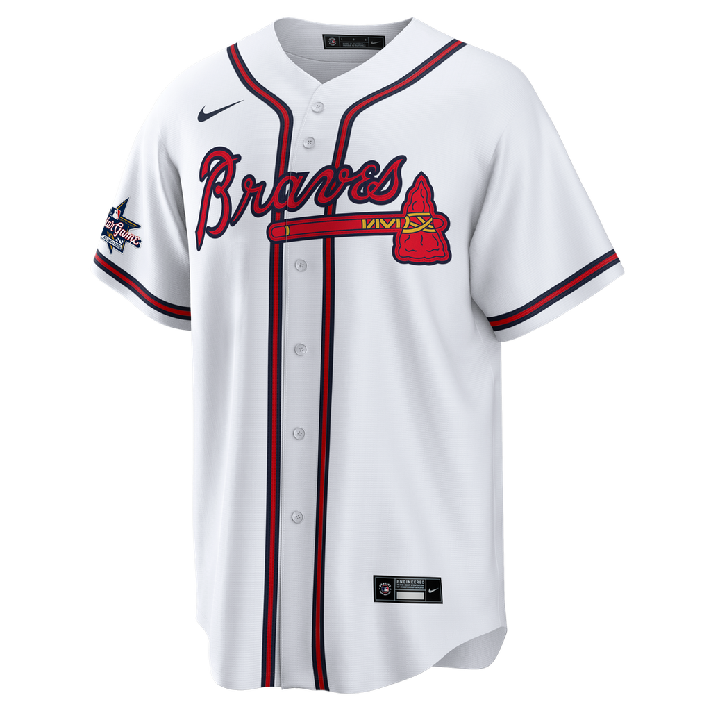 Atlanta Braves Home Replica Team Jersey - White