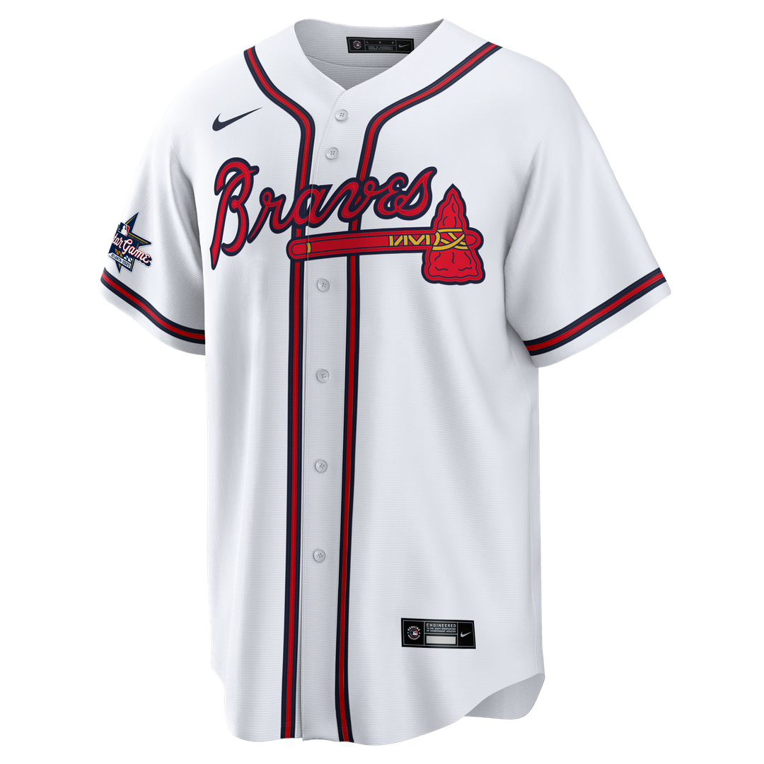 Atlanta Braves Home Replica Team Jersey - White
