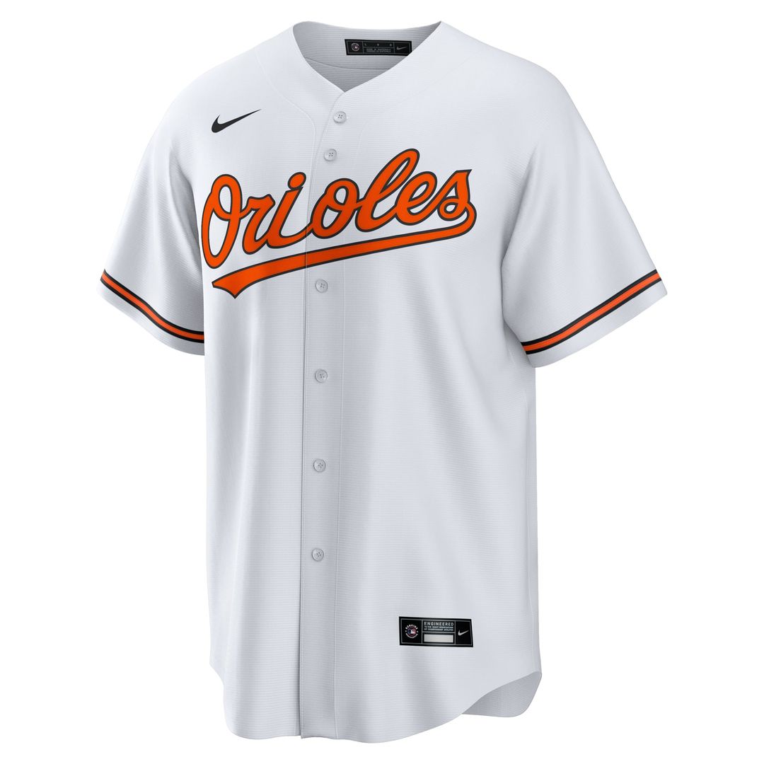 Jackson Holliday Baltimore Orioles Home Replica Player Jersey - White