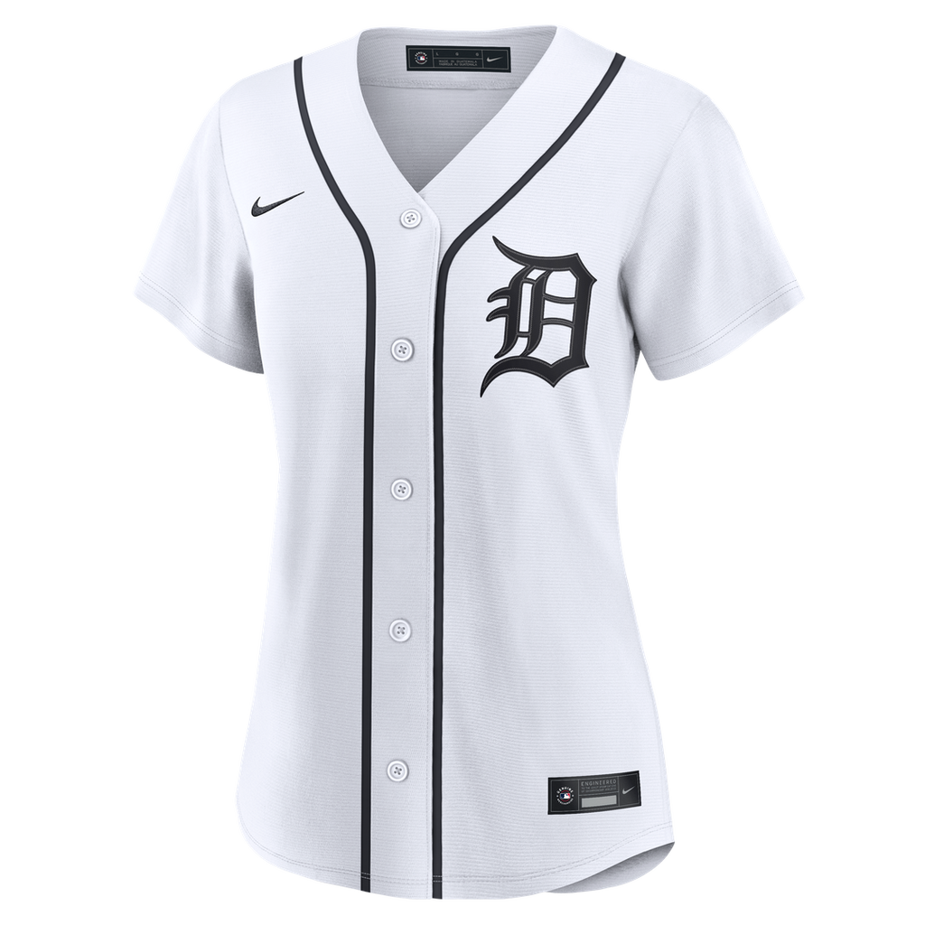 Parker Meadows Detroit Tigers Women's Home Replica Jersey - White
