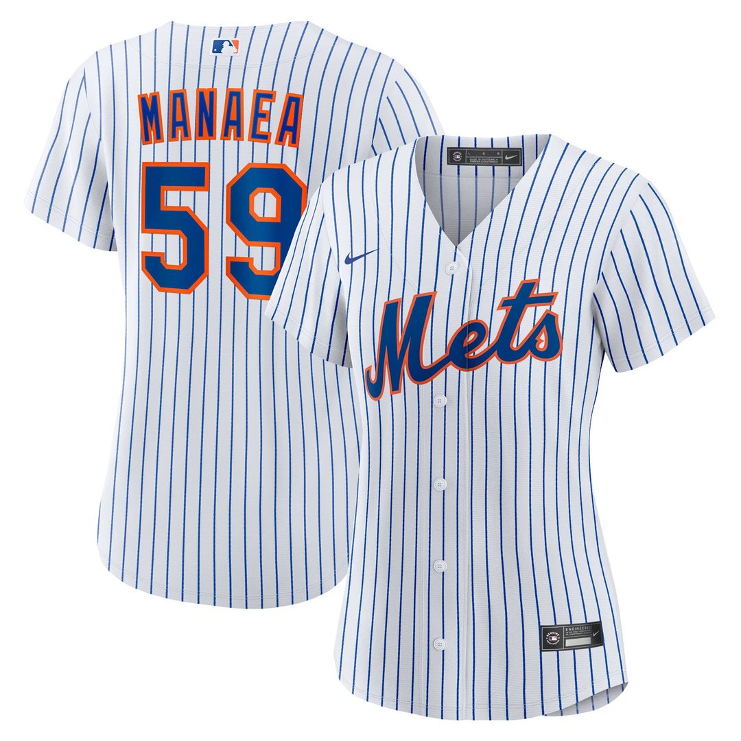Sean Manaea New York Mets Women's Home Replica Jersey - White