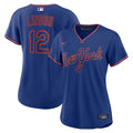 Francisco Lindor New York Mets Women's Alternate Replica Jersey - Royal