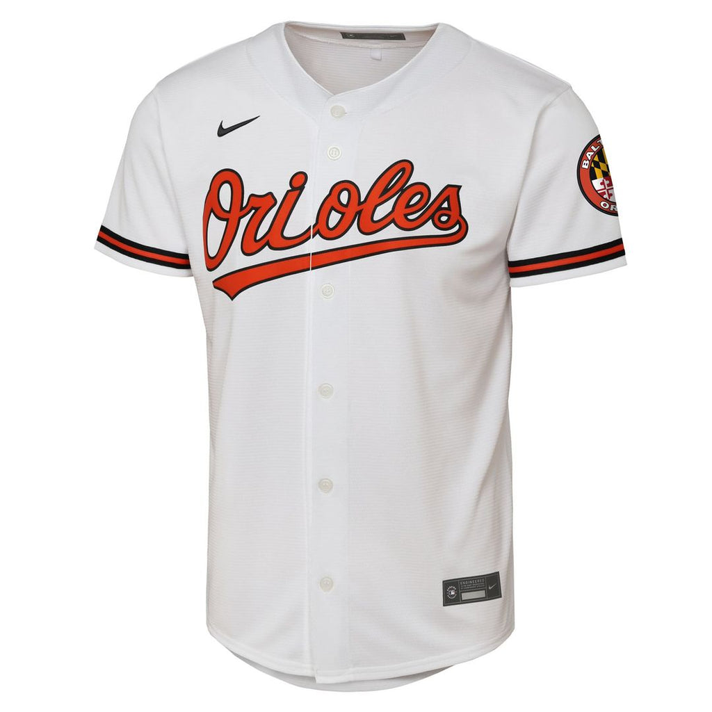 Baltimore Orioles Youth Home Stadium Jersey - White