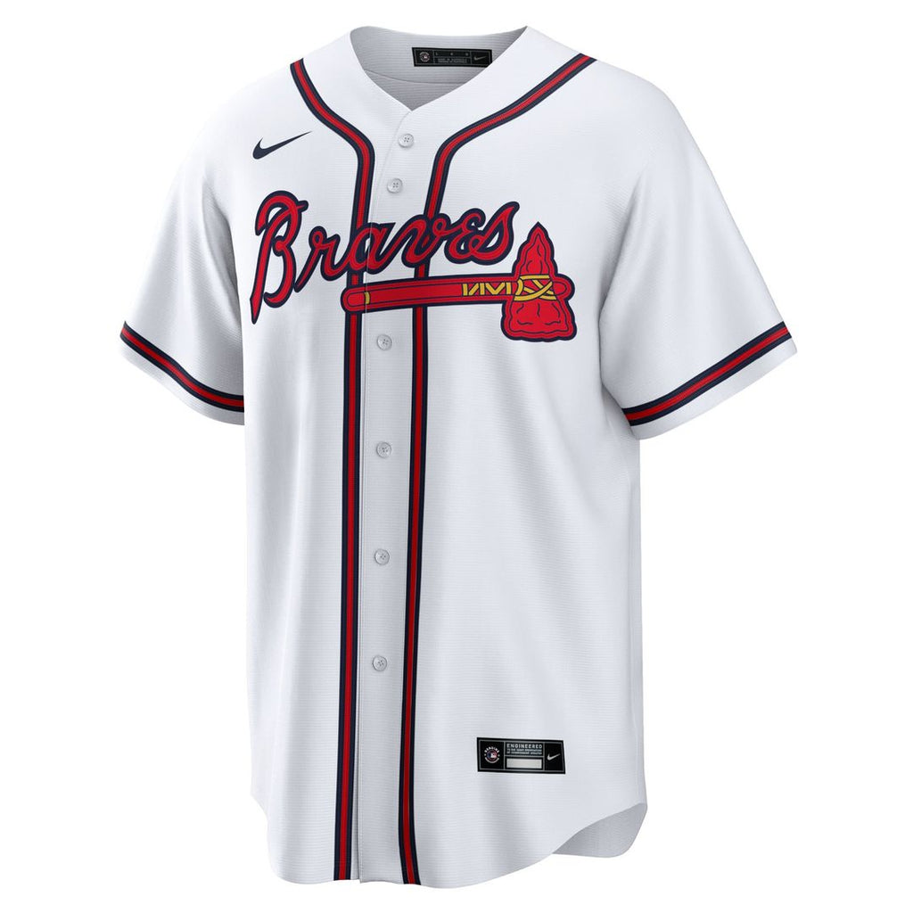 Spencer Strider Atlanta Braves Replica Player Jersey - White