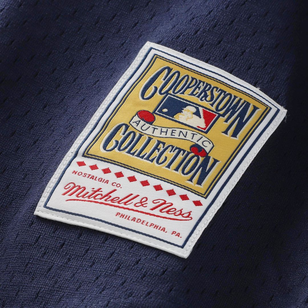 Mariano Rivera New York Yankees Cooperstown Collection Mesh Batting Practice Button - Up Jersey - Navy