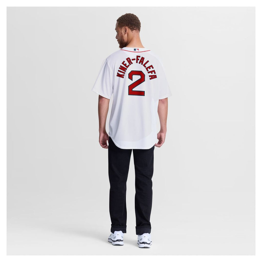 Isiah Kiner - Falefa Boston Red Sox Home Replica Jersey - White