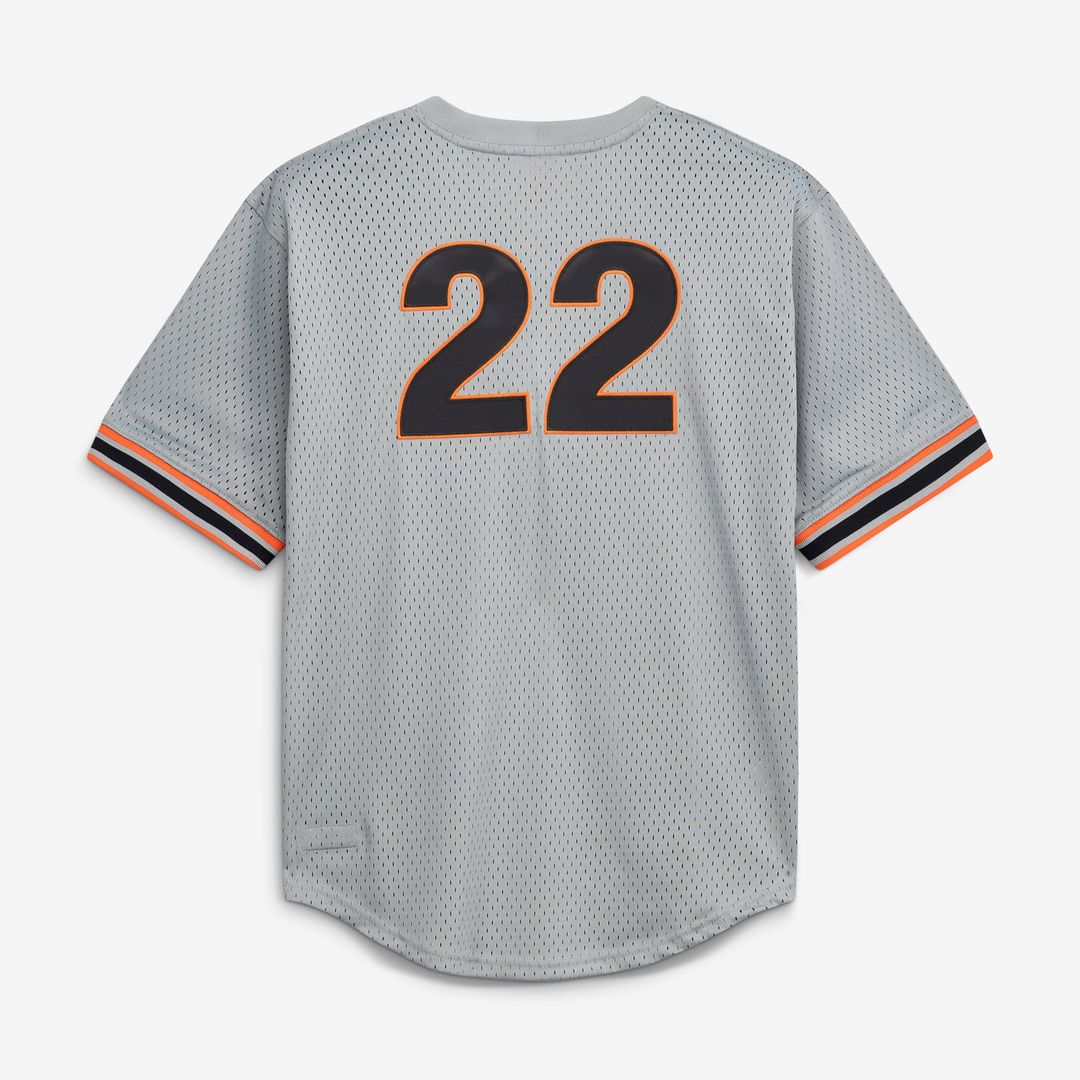 Will Clark San Francisco Giants Authentic Batting Practice Jersey - Gray