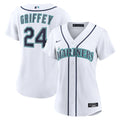 Ken Griffey Jr. Seattle Mariners Women's Home Replica Jersey - White