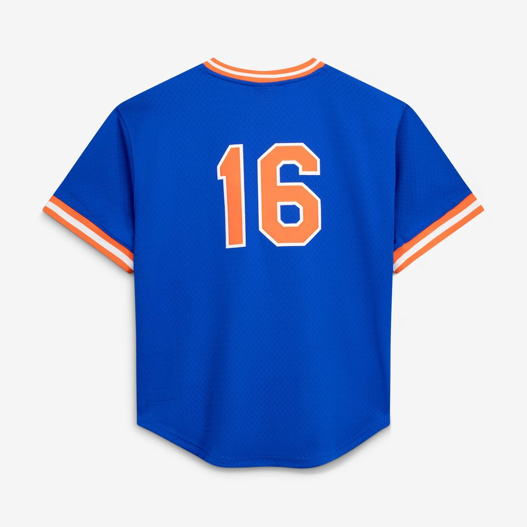 Dwight Gooden New York Mets Authentic Batting Practice Jersey - Royal