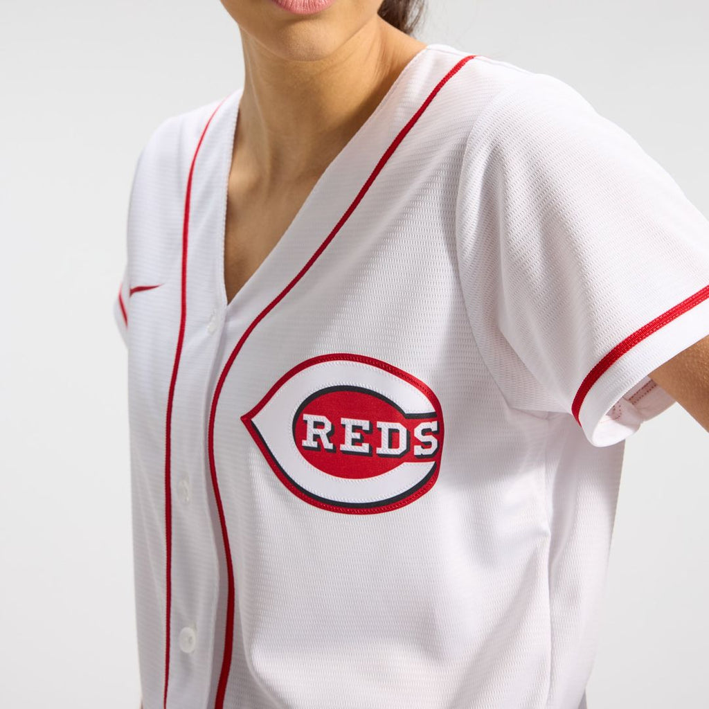 Elly De La Cruz Cincinnati Reds Women's Home Replica Jersey - White