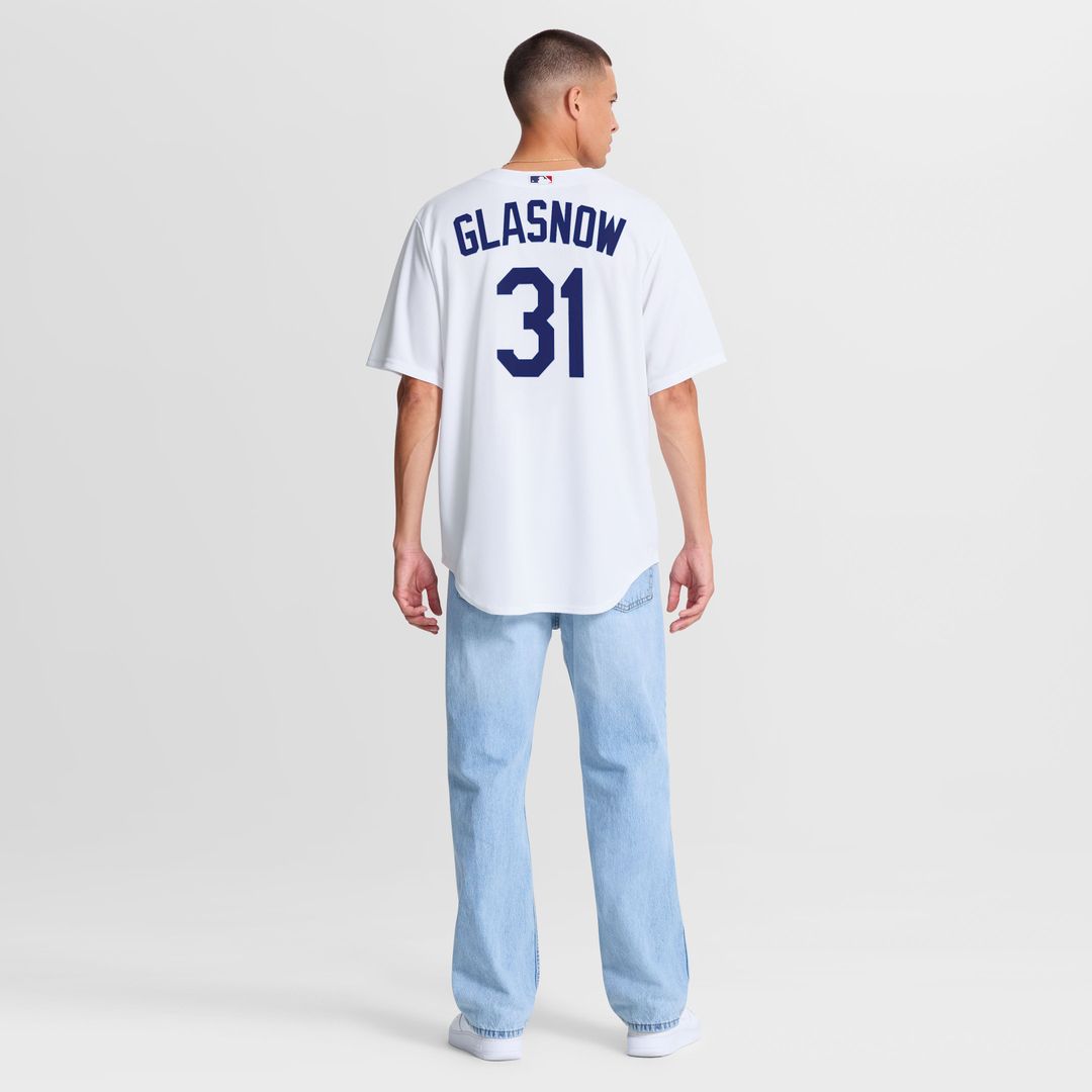 Tyler Glasnow Los Angeles Dodgers Home Replica Jersey - White