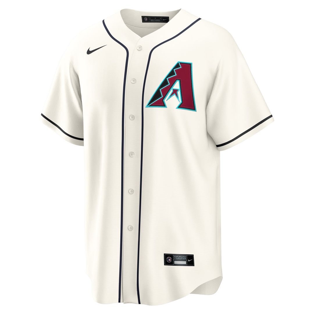 Arizona Diamondbacks Home Replica Jersey - Cream