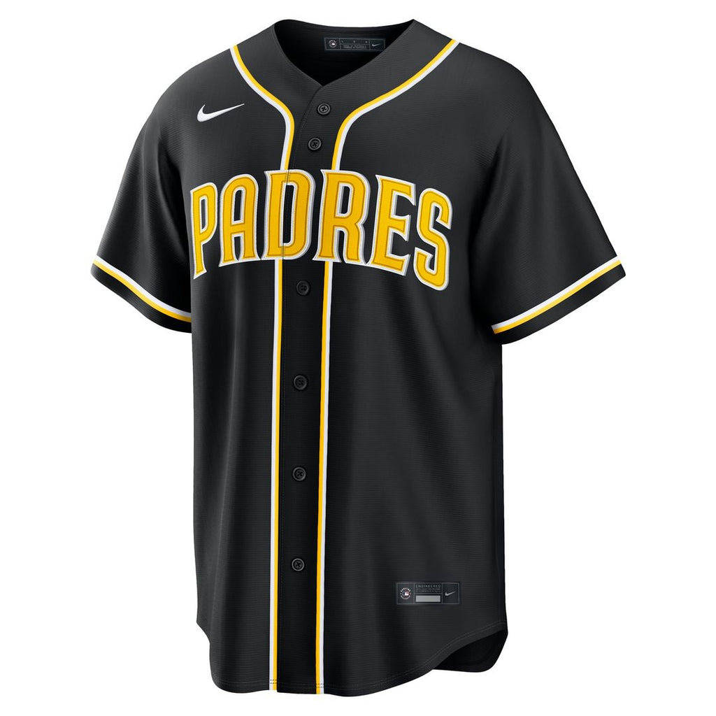 San Diego Padres Fashion Replica Black Out Jersey