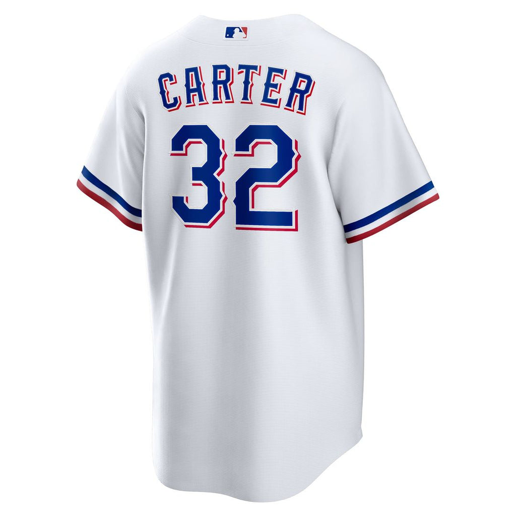 Evan Carter Texas Rangers Home Replica Jersey - White