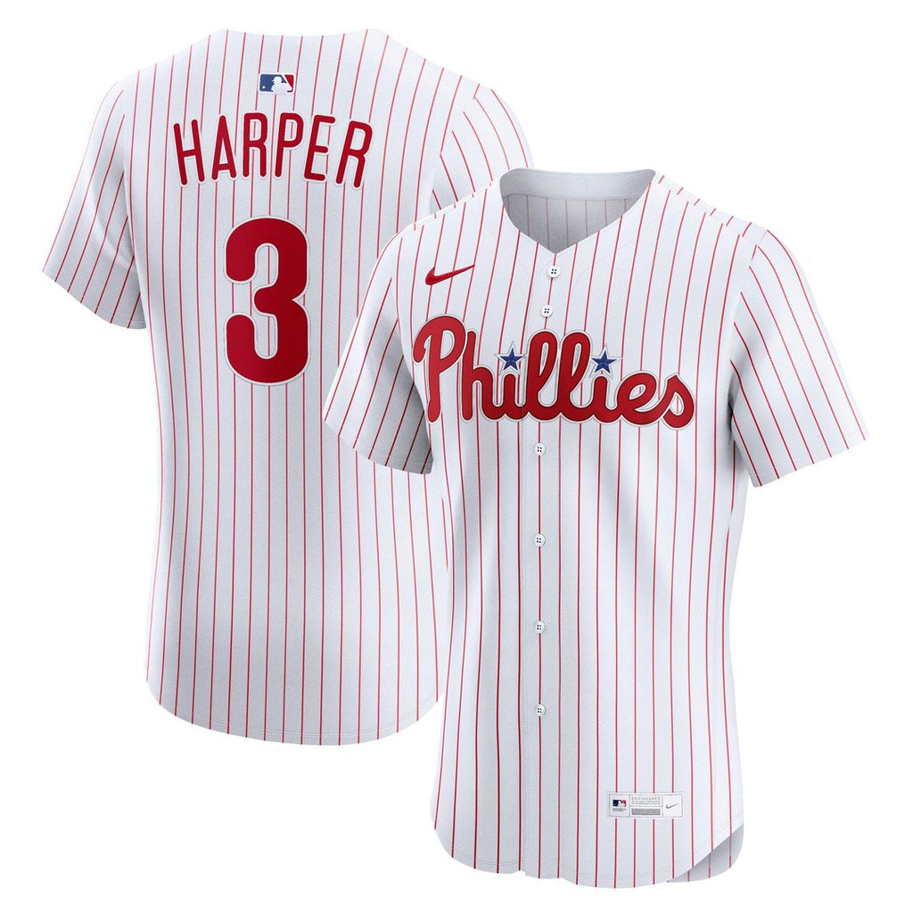 Bryce Harper Philadelphia Phillies Home Elite Jersey - White