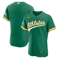 Athletics Alternate Sponsor Patch Authentic Jersey - Green