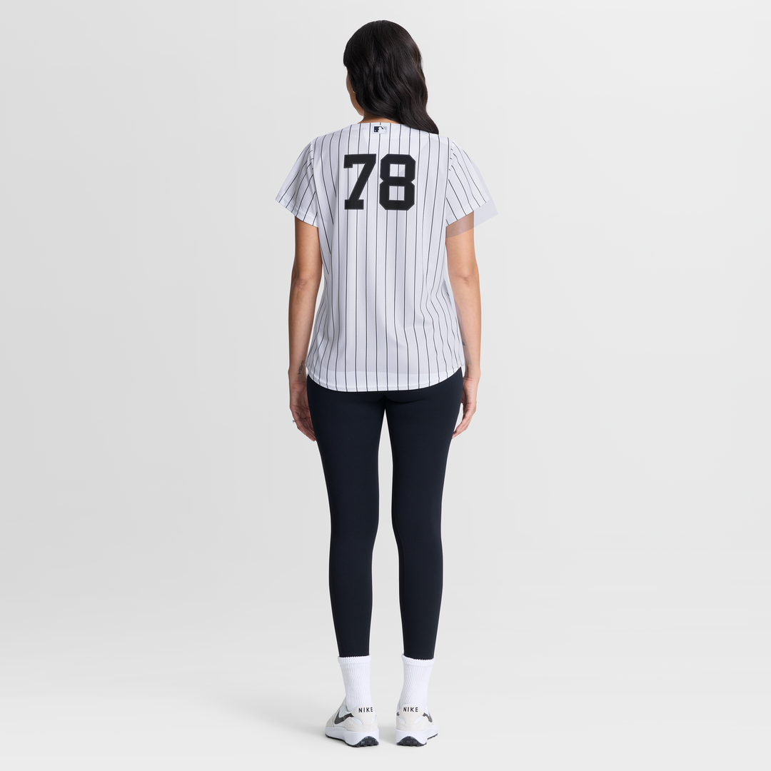 Spencer Jones New York Yankees Women's Home Replica Jersey - White