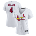 Yadier Molina St. Louis Cardinals Women's Home Replica Jersey - White