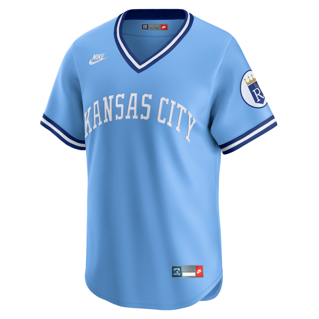 Bo Jackson Kansas City Royals Throwback Cooperstown Collection Limited Jersey - Light Blue