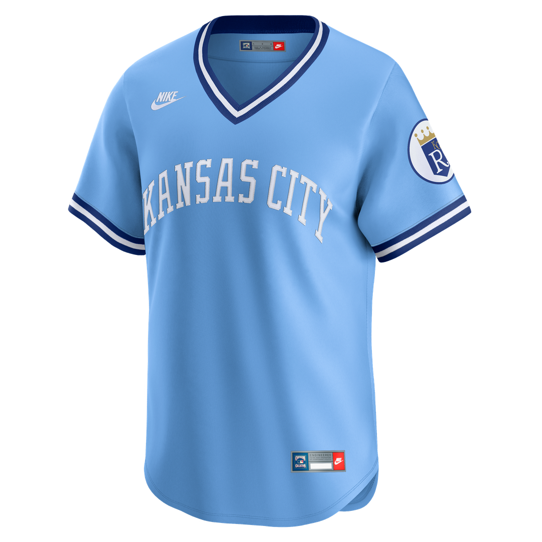 Bo Jackson Kansas City Royals Throwback Cooperstown Collection Limited Jersey - Light Blue