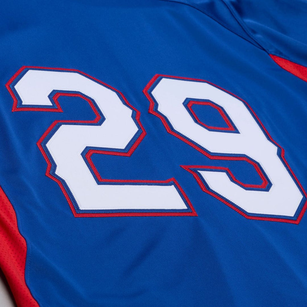 Adrian Beltre Texas Rangers Cooperstown Mesh Batting Practice Button - Up Jersey - Royal