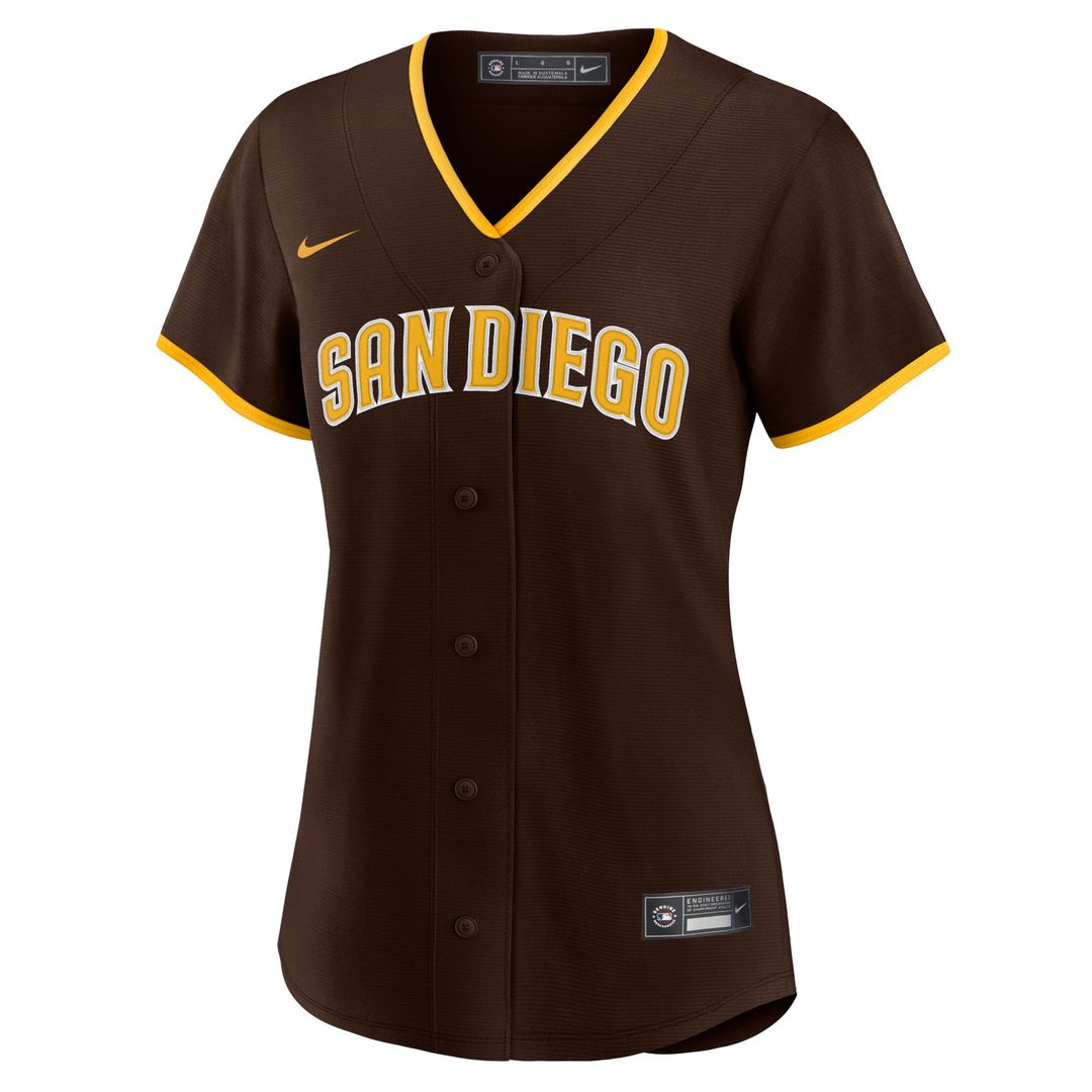 Fernando Tatís Jr. San Diego Padres Women's Road Replica Player Jersey - Brown