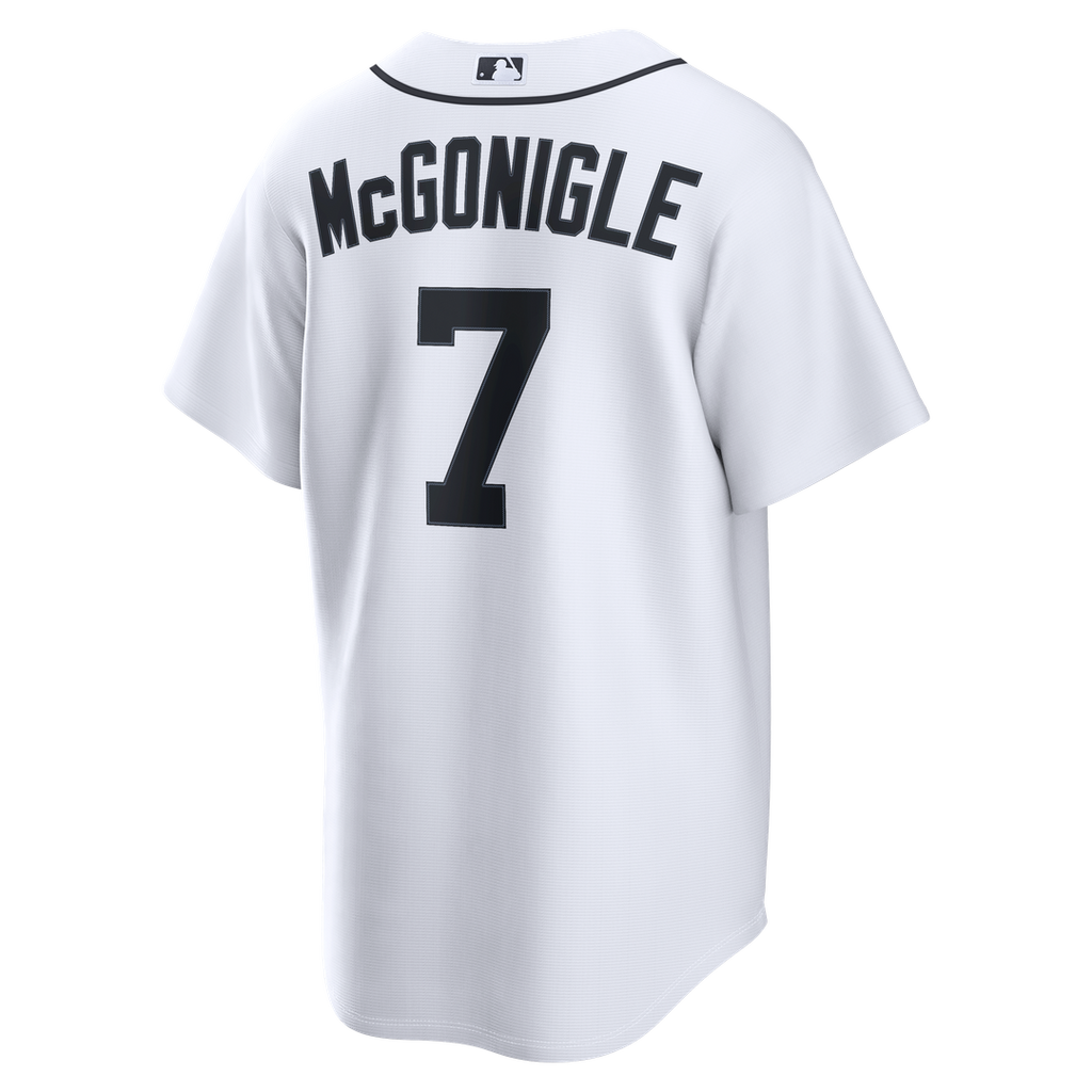 Kevin McGonigle Detroit Tigers Home Replica Jersey - White