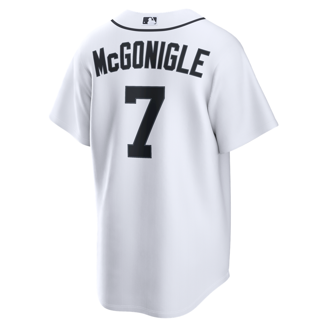 Kevin McGonigle Detroit Tigers Home Replica Jersey - White