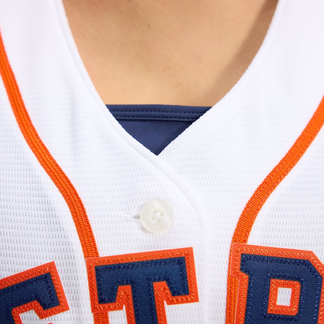 Houston Astros Women's Home Replica Team Jersey - White