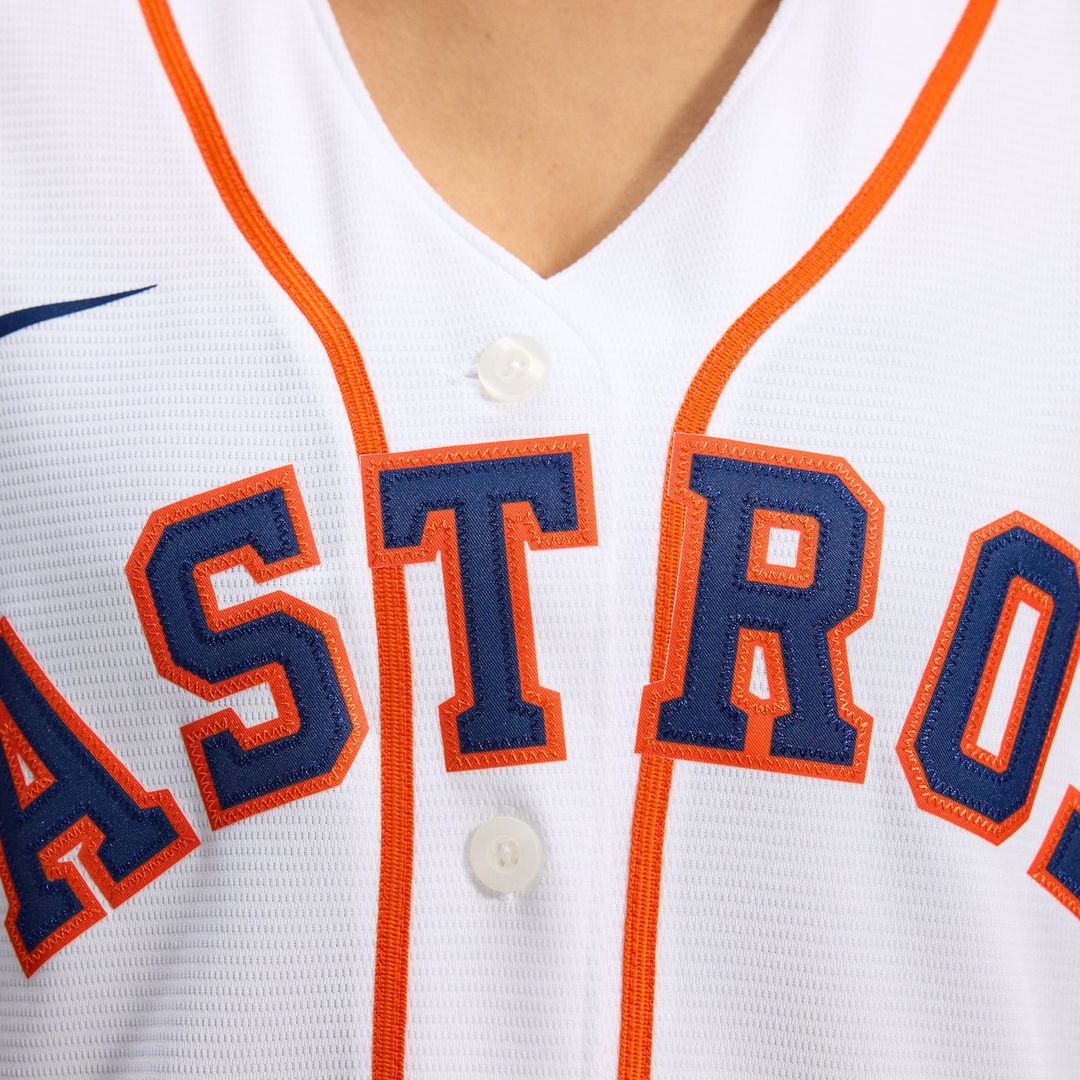 Houston Astros Women's Home Replica Team Jersey - White