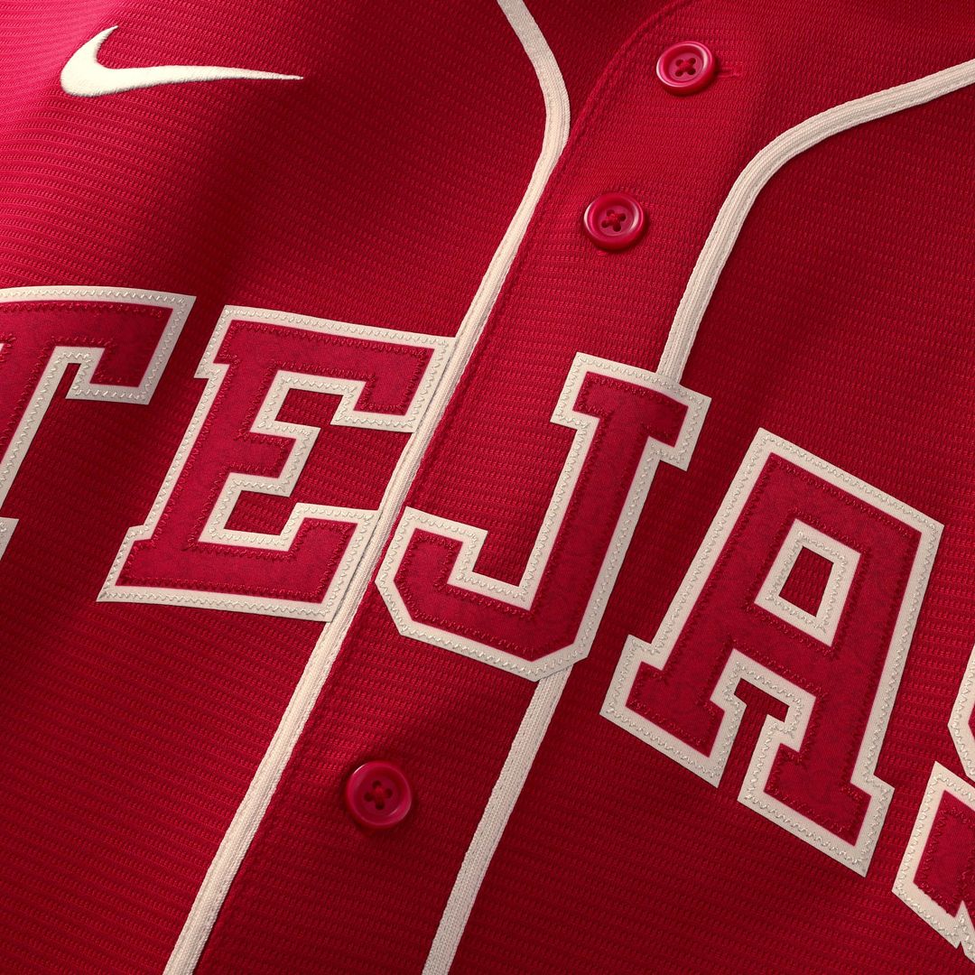 Josh Jung Texas Rangers 2026 City Connect Stadium Jersey - Red
