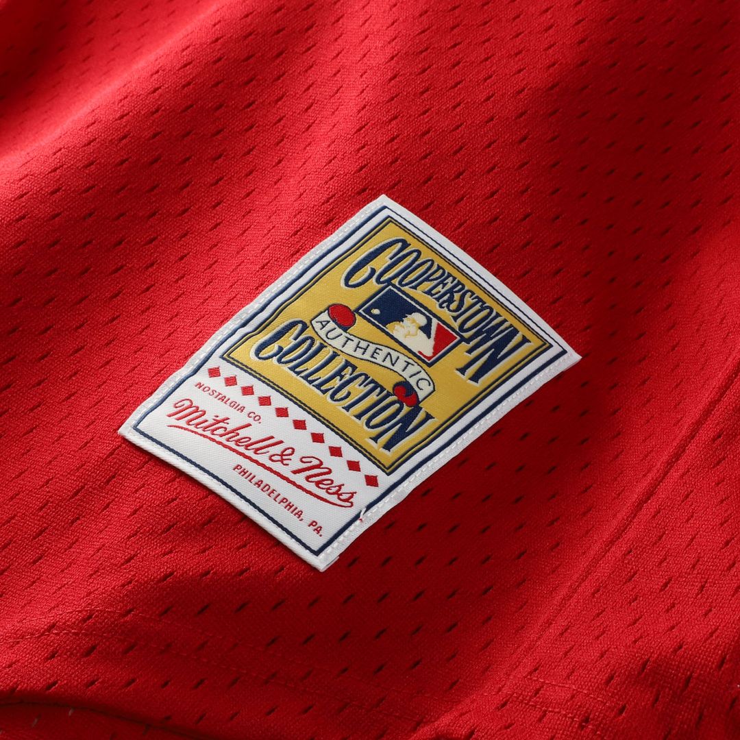 Ozzie Smith St. Louis Cardinals Authentic Batting Practice Jersey - Scarlet