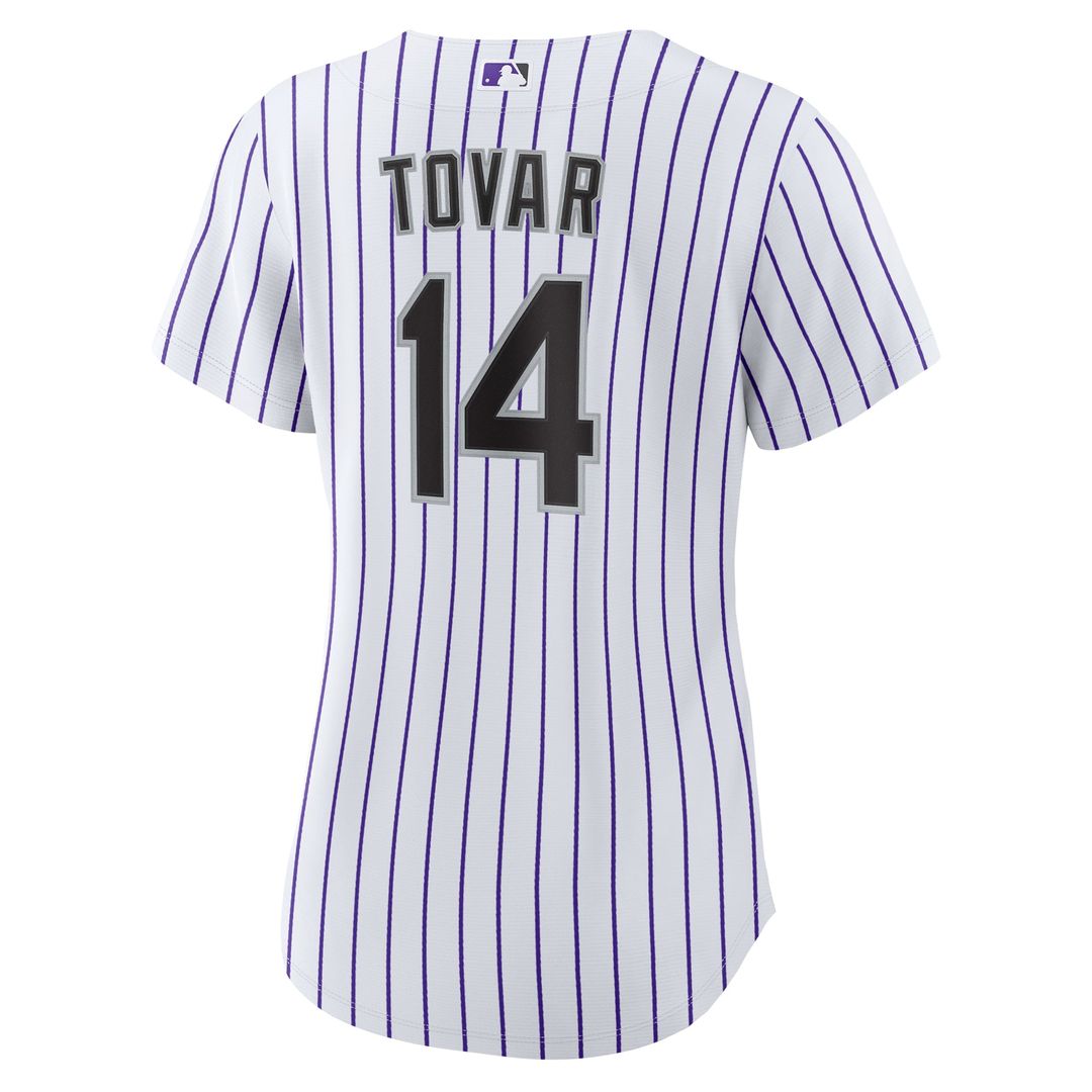 Ezequiel Tovar Colorado Rockies Women's Home Replica Jersey - White