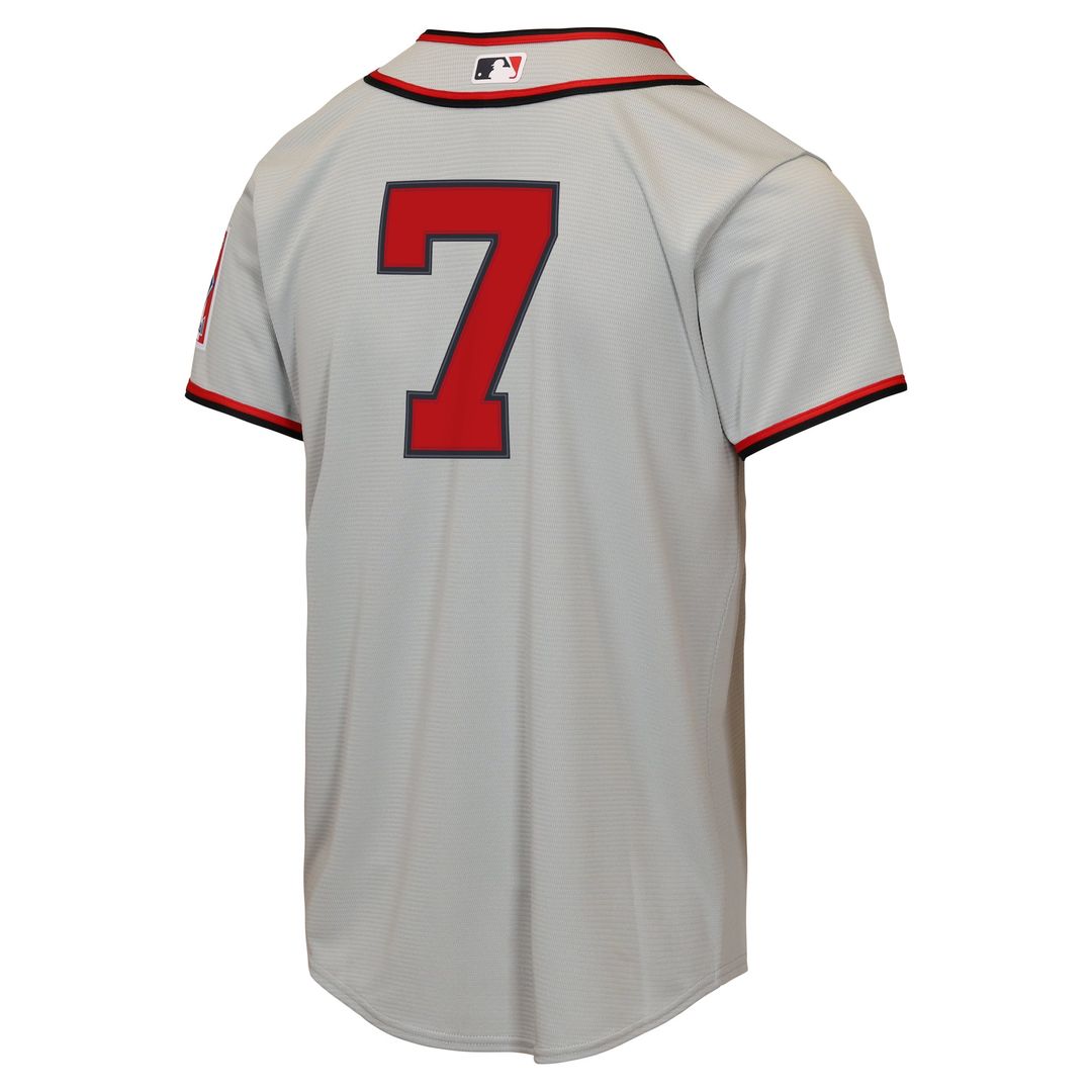 Trea Turner Philadelphia Phillies Youth 2026 Field of Dreams Replica Jersey - Gray
