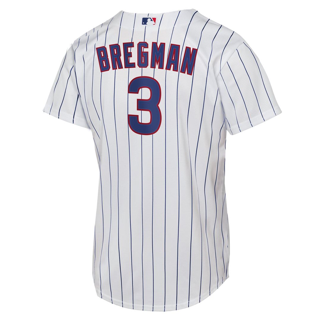 Alex Bregman Chicago Cubs Youth Home Replica Jersey - White