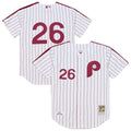 Chase Utley Philadelphia Phillies 2003 Cooperstown Collection Authentic Jersey - White