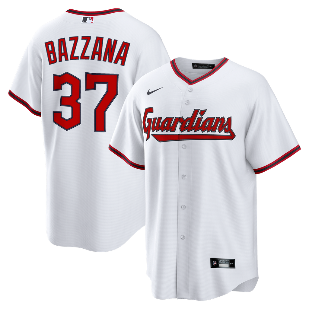 Travis Bazzana Cleveland Guardians Home Replica Jersey - White