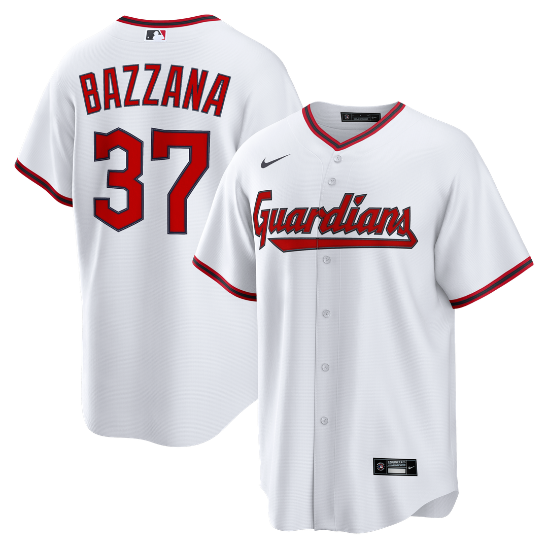 Travis Bazzana Cleveland Guardians Home Replica Jersey - White